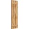 Ekena Millwork Spaced Board-n-Batten Shutters w/Z-Bar, Rough Sawn Western Red Cedar, 17 1/8W x 53H, PR RBS06Z17X053RWR - alternate 4